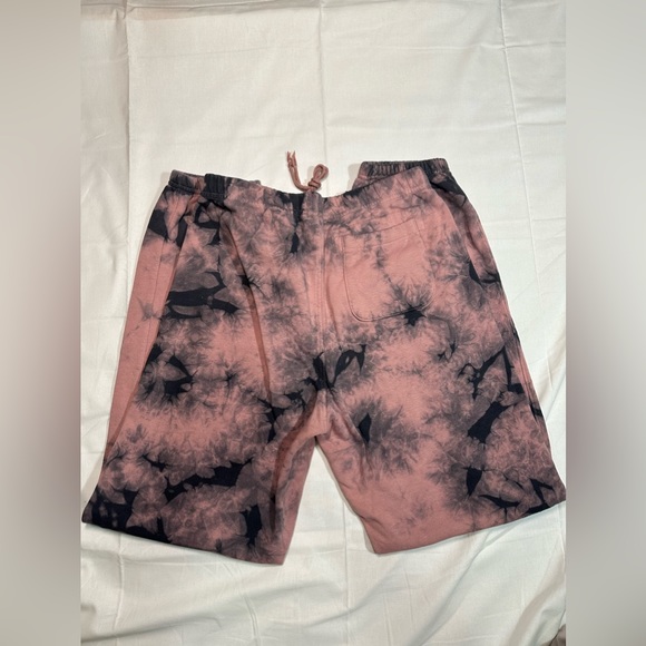 Champion Boyfriend Fit Black & Pink Galaxy Die Sweatpants - Picture 3 of 5